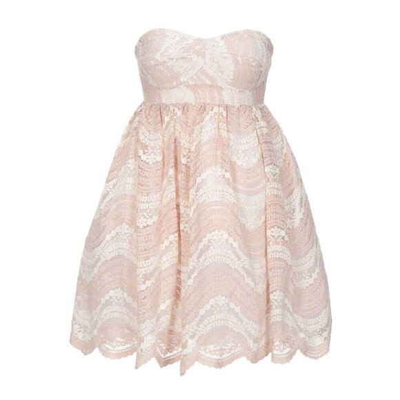 Les Bourdelles des Garcon Short Circle Lace Dress Size 42 US XS Capria NWT $425 - Picture 12 of 12